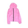 Justice Windbreaker Jackets: Pink Jackets & Outerwear - Kids Girl's Size 14