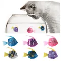 Jouet de poisson électrique coule pour chat jouet d'eau pour chat jeu d'intérieur jouet de