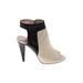 Louise Et Cie Heels: Ivory Shoes - Women's Size 5 - Peep Toe