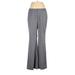 Gap Outlet Dress Pants - High Rise: Gray Bottoms - Women's Size 6