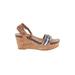 Tommy Hilfiger Wedges: Tan Shoes - Women's Size 7 1/2 - Open Toe