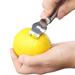 Stainless Steel Citrus Zester for Garnish Swirls Lemon Lime Orange