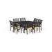 Sackville Cast Aluminum 10-piece Dining Set by Havenside Home - Antique Bronze