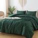 3 Pieces Chevron Tufted Vintage Comforter Sets