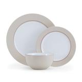 Pfaltzgraff Grayson Taupe 12PC Dinnerware Set, Service for 4