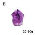 Natural Amethyst quartz Purple Crystal Point Wand Tower Obelisk Healing. U1E0
