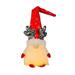 Festive Gift Gnome Xmas Tree Christmas Doll Miniature Figurine Faceless Doll Decoration Christmas Ornaments RED
