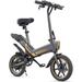 TotGuard Electric Bike 14 Electric Bicycle for Adults and Teenagers with 18.6MPH Waterproof Folding Electric Bike with Removable 36V 374WH Lithium-Ion Battery Throttle & Pedal Assist