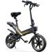 Wooken Electric Bike 14 Electric Bicycle for Adults and Teenagers with 18.6MPH Waterproof Folding Electric Bike with Removable 36V 374WH Lithium-Ion Battery Throttle & Pedal Assist