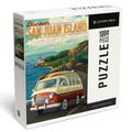 Lantern Press 1000 Piece Jigsaw Puzzle San Juan Island Washington LP Camper Van
