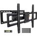PERLESMITH Full Motion TV Wall Mount for 37-90 inch Flat/Curved TVs with Swivel Tilt & Extension