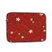 LNWH Red Japanese Flower Pattern Laptop Sleeve Notebook Computer Pocket Tablet Briefcase Carrying Bag 12 inch Laptop Case