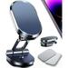 Magnetic Phone Holder for Car Alloy Folding Magnetic Car Phone Holder [Super Strong 8 Magnets] Car Magnetic Phone Mount 360Â° Rotation Magnetic Cell Phone Holder Dashboard Car Mount for All Phone