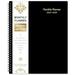 2024-2025 Monthly Planner - Monthly Planner 2024-2025 With Tabs JAN 2024 - DEC 2025 9 x 11 24-Month Planner with Pocket & Label Contacts and Passwords Thick Paper Twin-Wire Binding - Black by