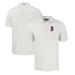 Men's Cutter & Buck Gray/White Boston Red Sox Pike Eco Symmetry Print Stretch Recycled Polo