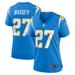 Women's Nike Essang Bassey Powder Blue Los Angeles Chargers Game Jersey