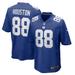 Men's Nike Dennis Houston Royal New York Giants Game Jersey