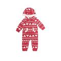 Carter's Long Sleeve Outfit: Red Chevron/Herringbone Bottoms - Kids Girl's Size 9