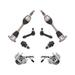 2002-2006 Chevrolet Avalanche 1500 Front Axle Wheel Hub Ball Joint Tie Rod Kit - TRQ