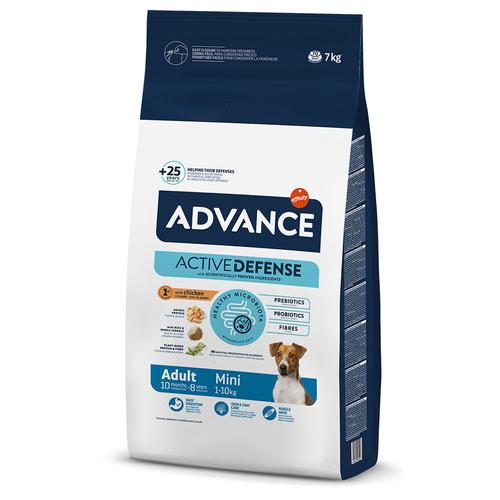 Sparpaket: 2x7kg Advance Mini Adult Hundefutter trocken