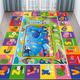 AKUNRUG Baby Play Mat for Floor, Kids Rug Playmat Baby Crawling Mat Educational Tummy Time Mat Soft ABC Play Mat for Toddlers Infants Kids Rug for Playroom Classroom (200X150 CM, Style 2)