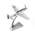 NUOTIE P51-D Mustang 1/72 Metal Airplane Model Kit with Stand WWII Diecast Fighter Model Vintage Prebuild Military Aircraft Collection for Display or Gift (Big Beautiful Doll)