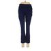 the essential collection by Anthropologie Casual Pants - High Rise Boot Cut Boot Cut: Blue Bottoms - Women's Size 6 Petite