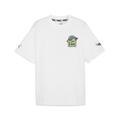 Trainingsshirt PUMA "MELO x TOXIC T-Shirt Herren" Gr. XL, weiß (white) Herren Shirts T-Shirts