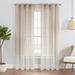 Eclipse Polyester Room Darkening Curtain Pair Polyester in White | 63 H x 52 W in | Wayfair 28428204002