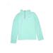 C9 By Champion Fleece Jacket: Teal Print Jackets & Outerwear - Kids Girl's Size X-Large