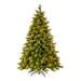 Vickerman Emerald Mixed Fir Artificial Christmas 144' Lighted Artificial Pine Christmas Tree, Metal in Green/White | Wayfair DT210591LED