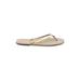 Havaianas Flip Flops: Gold Shoes - Women's Size 39 - Open Toe