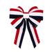 The Holiday Aisle® 24" X 48" Red-White-Blue Velvet Bow, 7" Size, Limited UV | 48 H x 24 W x 7 D in | Wayfair 4CC386FDC7B440B587F3C864D21796F9