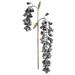 The Holiday Aisle® 20" Silver Pearl Glitter Hanging Foxglove Artificial Christmas Spray. Includes 3 Sprays Per Pack. | 20 H x 3 W x 3 D in | Wayfair