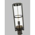 17 Stories Ofek Transparent Lantern Head Aluminium/Metal in Brown | 21 H x 7 W x 7 D in | Wayfair 15132F9ECA874487A3F6CFCB3E38DBF8