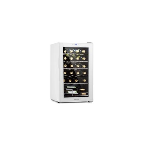 Shiraz 24 Uno Weinkühlschrank 63l 24Fl Touch-Bedienfeld 5-18°C Weiß