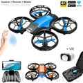 V8 Easy Fly Mini UAV Induction Control RC Helicopters Toy Gift Best Sell VR Drone 4k WIFI FPV