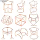 Metal Bracket Makeup Puff Rack Cosmetic Holder Blender Display Stand Alloy Drying Power Make Up