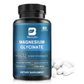 BEWORTHS Magnesium Glycinate Mineral Supplement Natural Sleep Immunity Mood Support Rest &