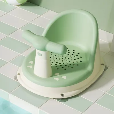 Infant Bath Tub Comfortable Baby Bath Chair Anti Slip Bathing Great Shower Gift for Newborns 6-18