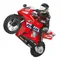 Mini Fashion HC-802 1:6 RC telecomando auto moto auto bilanciata Stunt Toy Car moto elettrica per