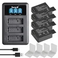 1350mAh SJ4000 Bateria Batterie ricaricabili Batteria + Caricabatterie Per SJCAM SJ5000 WIFI EKEN