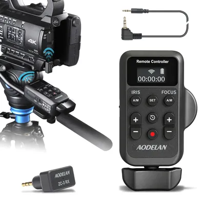 Drahtloser Camcorder LANC 2,5 mm Fernbedienung für Sony Canon Video Zoom, Focus, IRIS, Aufnahmekamera Drahtlose Fernbedienung