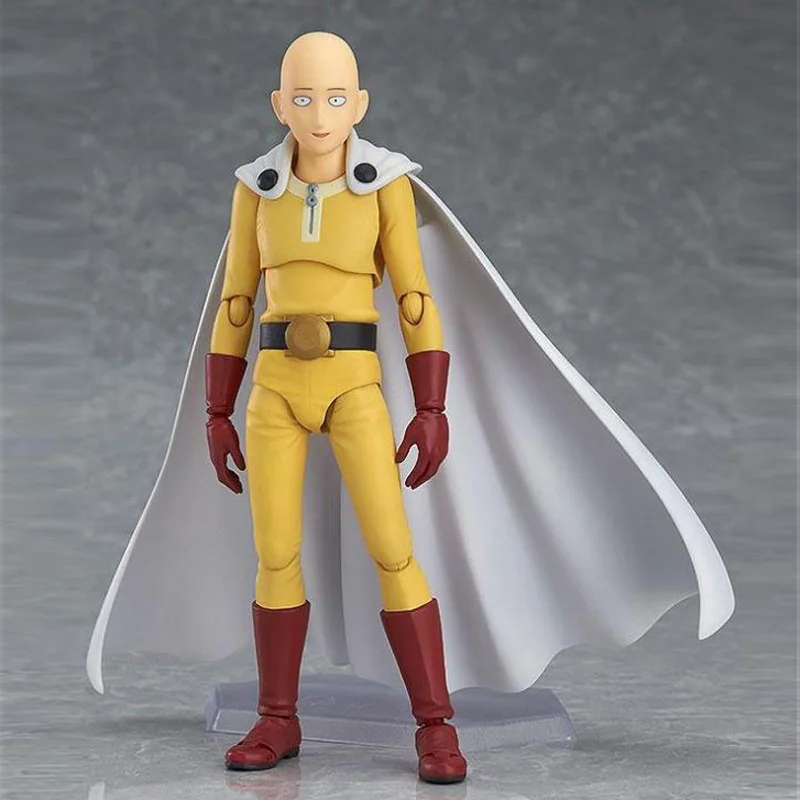 Anime Saitama One Punch Man Figma 310 Action PVC Figure Giocattoli modello da collezione