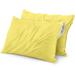 2 Pcs Waterproof Zippered Pillowcases King Size