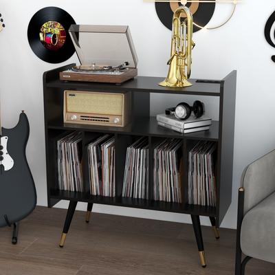 2-Shelf Audio Record Rack