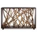 Uttermost Teak Maze Console Table - 54"W x 35"H x 14"D