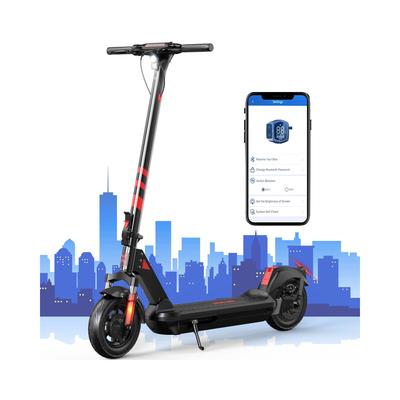 RCB Electric Scooter Adults, Double Shock Absorption, 500W Motor &18 MPH Portable Folding Electric Scooter