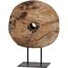 HomeRoots 392388 26 in. One of a Kind Rustic Brown Reclaimed Wood Sculpture