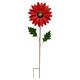 QIIBURR Flower Garden Decorations Outdoor Outdoor Garden Decoration Iron Flower Courtyard Ground Inserted Metal Flower Decoration Metal Flowers Outdoor Decor